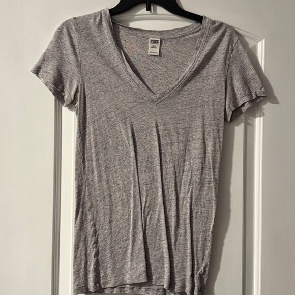 PINK Victoria's Secret Heathered Tshirt - Picture 1 of 3